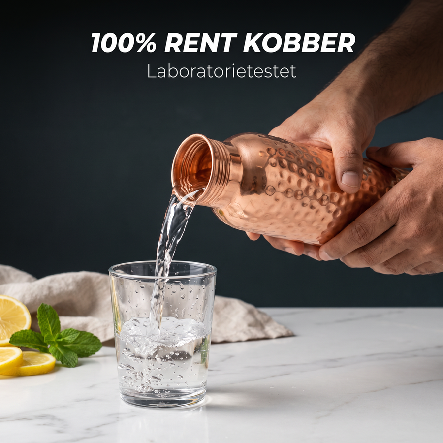 CopperNord Kobberflaske - 950 ml