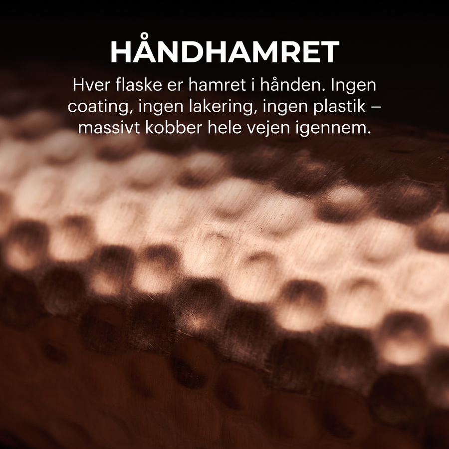CopperNord Kobberflaske - 950 ml